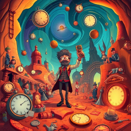 ChronoChaos: Whose Time Is It Anyway? - Text-based game