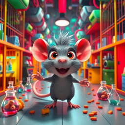 Lab Rats: Whose Lab Is It Anyway? - Text-based game