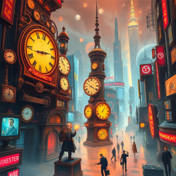 Chrono-Capers: Whose Time Is It Anyway? - Text-based game