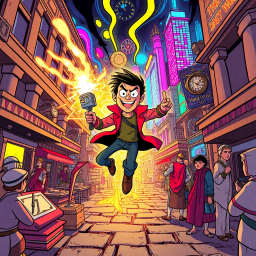 Chrono-Capers: Whose Time Is It Anyway? - Text-based game