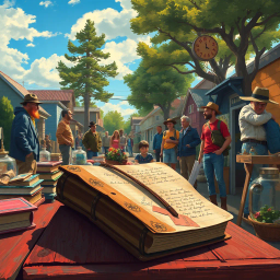 Whose Diary Is It Anyway? - Text-based game