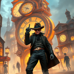 Chrono Heist: The Clockwork Bandits - Text-based game