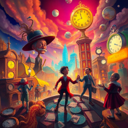 Chrono-Capers: Who's Time is it Anyway? - Text-based game