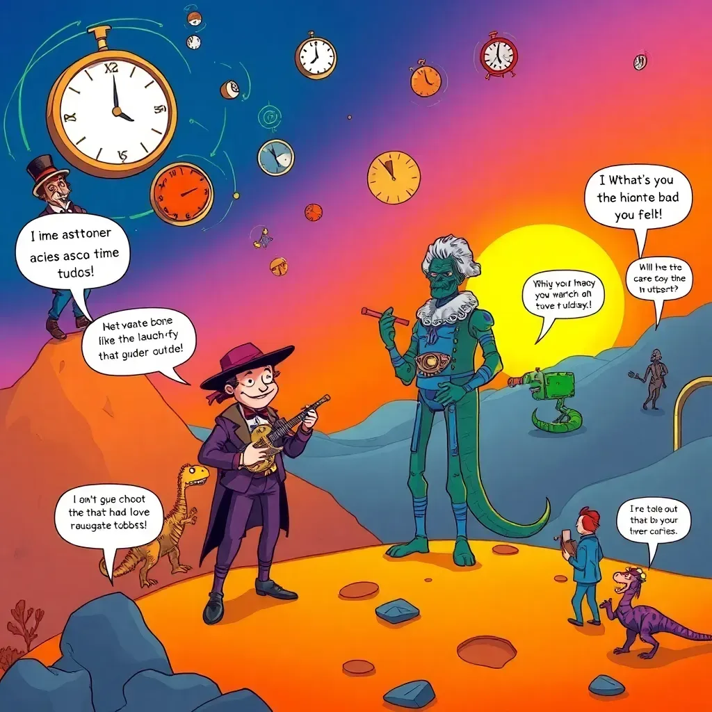 Chronochaos: Whose Time Is It Anyway?