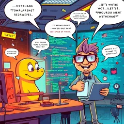 Code Swap Chronicles: Whose Hello Is It, Anyway? - Text-based game