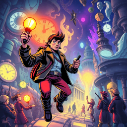 Chrono-Capers: Whose Time is it Anyway? - Text-based game