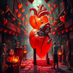 Whose Heart Is It Anyway? - Text-based game