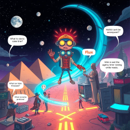 Chrono-Capers: Who's Time Is It Anyway? - Text-based game