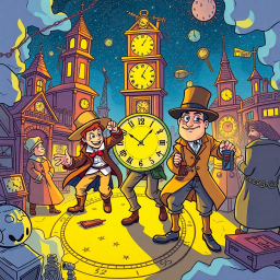 Chrono-Capers: Whose Time is it Anyway? - Text-based game