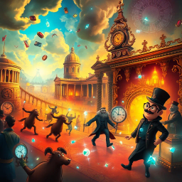 Chrono-Capers: Whose Time Is It Anyway? - Text-based game
