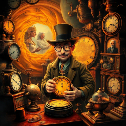 Chrono-Capers: Who's Time Is It Anyway? - Text-based game