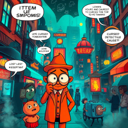 Whose Darn Item Is This? - Text-based game