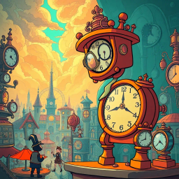 Chrono-Capers: Whose Time Is It Anyway? - Text-based game