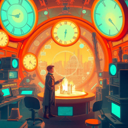 Chrono-Capers: Whose Time Is It Anyway? - Text-based game