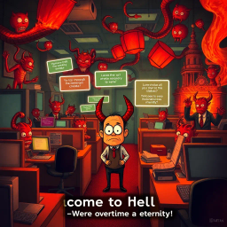 Whose Hell Is It Anyway? - Text-based game