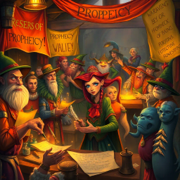 Whose Prophecy Is It Anyway? - Text-based game