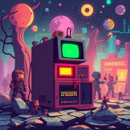 The Return of the RM 800XL - Text-based game