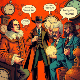 Chrono-Capers: Whose Time Is It Anyway? - Text-based game