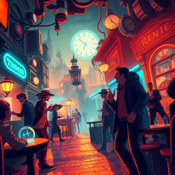 Chrono-Capers: Whose Time Is It Anyway? - Text-based game