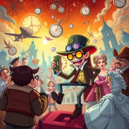 Chronocaper: Whose Time Is It Anyway? - Text-based game