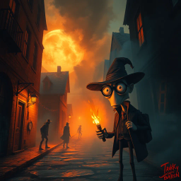 Whose Shadow is That? - Text-based game