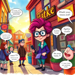 Whose Hello Is It Anyway? - Text-based game