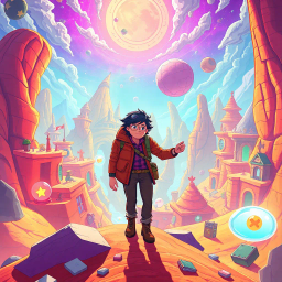 Spectrum Chronicles: Whose Dimension is it Anyway? - Text-based game