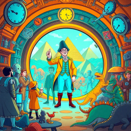 Chronochaos: Whose Time is It Anyway? - Text-based game