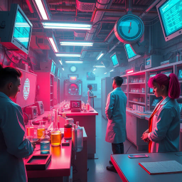 Whose Lab Is It, Anyway? - Text-based game