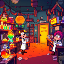 Whose Lab Is It Anyway? - Text-based game