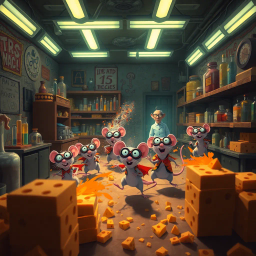 Lab Rats: Who's the Genius Now? - Text-based game