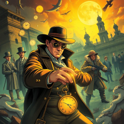 Chrono-Capers: Who's Time Is It Anyway? - Text-based game