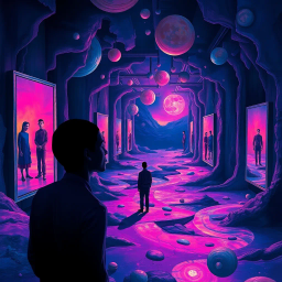 Mind's Mirror: Who Am I? - Text-based game