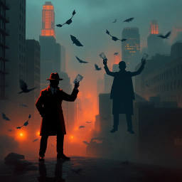 Whose Shadow Is It Anyway? - Text-based game