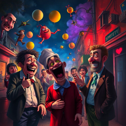 Whose Mirth Is It Anyway? - Text-based game