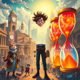 ChronoCatch: Who's Time Is It Anyway? - Text-based game