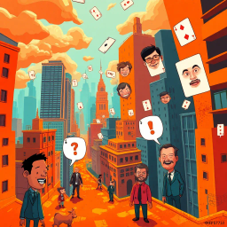 Whose Face Is It Anyway? - Text-based game