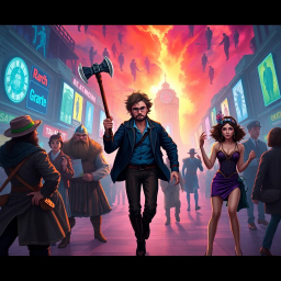 Chrono Clash: Whose Time Is It Anyway? - Text-based game