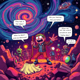 Cosmic Chronicles: Whose Cosmos is it Anyway? - Text-based game
