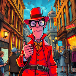 Chrono-Capers: Who's Time is It Anyway? - Text-based game