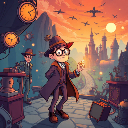 Temporal Shenanigans - Text-based game