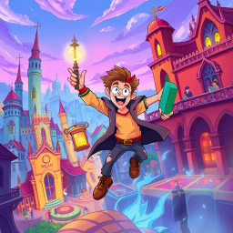 Chrono-Capers: Whose Time Is It Anyway? - Text-based game