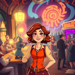 Chrono Caper: Whose Time Is It Anyway? - Text-based game