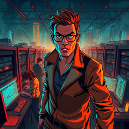 Data Collapse: The Server Showdown - Text-based game