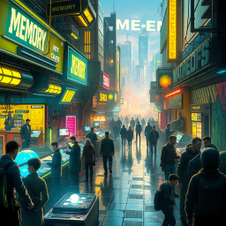 Memory Market Mayhem - Text-based game