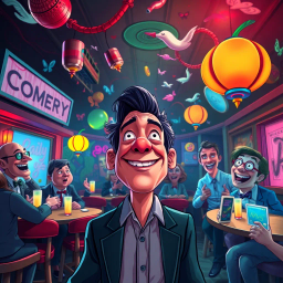 Whose Laughter Is It Anyway? - Text-based game