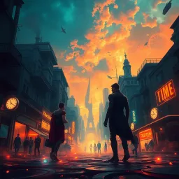 ChronoChase: Whose Time Is It Anyway? - Text-based game