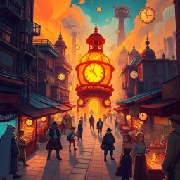 Chrono-Capers: Whose Time is It Anyway? - Text-based game