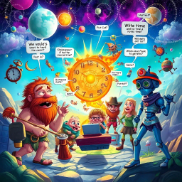 Chronocrack: Whose Time Is It Anyway? - Text-based game