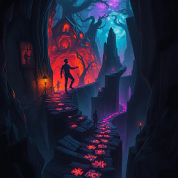 Tangled Dreams: Whose Nightmare Is It Anyway? - Text-based game